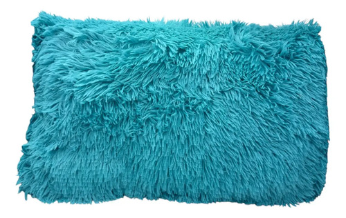 Almohada Pelo Alto Faux Fur Cómoda Y Ultra Suave King Size