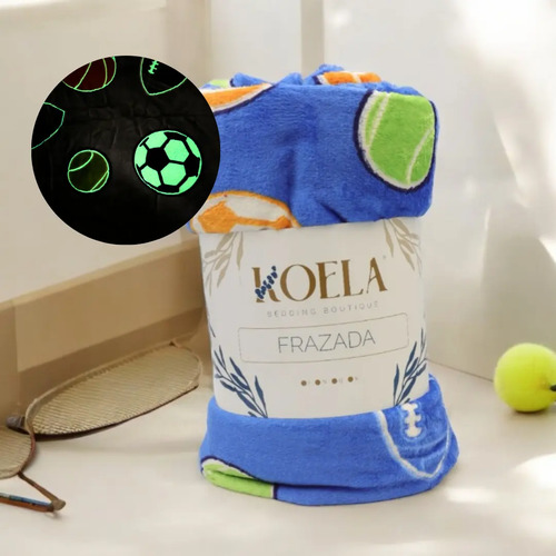 Frazada Mágica Luminosa Glow In The Dark Brilla En Oscuridad